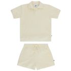Jacquard Terry Polo & Shorts