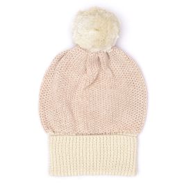 Aubrey Hat | Shell Pink & Natural