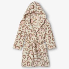 Painted Leopard Fleece Robe
