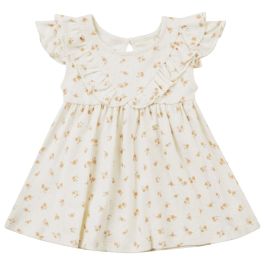 Sleeveless Ruffle V Dress | Ditsy Melon