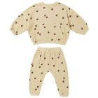 Waffle Sweater + Pant Set | Apples