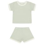 Waffle Shortie Set | Mint