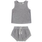 Terry Tank + Shorts Set | Lagoon