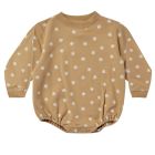 Bubble Fleece Romper | Daisy