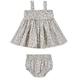 Mae Smocked Top + Bloomer Set | Poppy