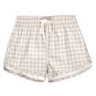 Boys Swim Shorts | Silver Gingham