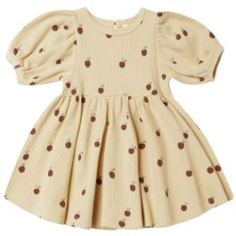 Waffle Babydoll Dress | Apples