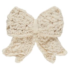 Crochet Bow | Natural