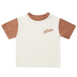 Contrast Short Sleeve Tee | Aloha