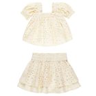 Milan Blouse & Rose Skirt | Natural