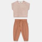 Alex Gauze Stripe Top & Rob Linen Pants