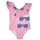 Ruffle Collar Swimsuit | Skates