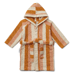 Reggie Bathrobe | Peach/Sandy/Yellow Mellow