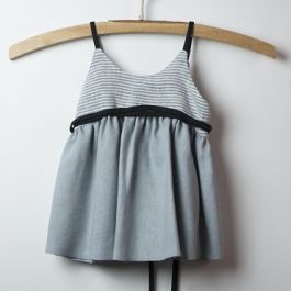 Reversible Culotte & Blouse Set