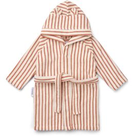 Rollo Bathrobe Mini | Y/D Stripes Tuscany Rose/Creme De La Creme