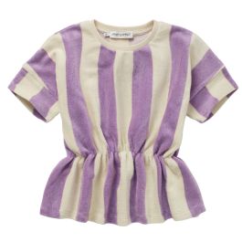 Peplum Stripes Top | Pear