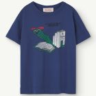 Deep Blue Rooster T-Shirt