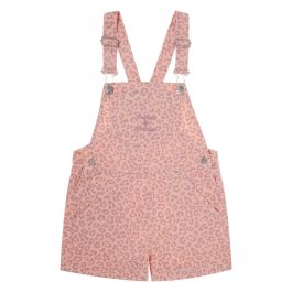 Twill Animal Print Overall