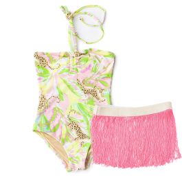 One Piece & Skirt Halter Leopard