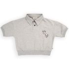 Sweater Short Sleeve W/ Collar