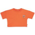 Cropped Shirt W/ Embroidery