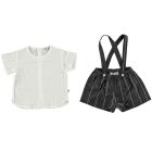 Chic Bouse & Shorts W/ Straps