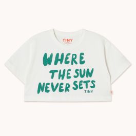 The Sun Graphic Crop Tee