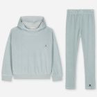 Sweater Sacha Velvet & Legging Nour Velvet | Ice Blue