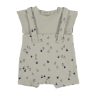 Salopette & Tshirt Apple Klein