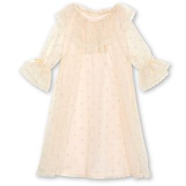 Sandra Tulle Nightdress| Ivory