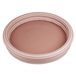 Savannah Pool | Stripe: Rose/Creme De La Creme