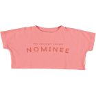 Short Top Pink W/ 'Nominee' Print
