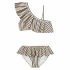 Skirted Bikini | Nautical Stripe