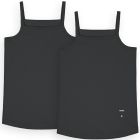 Nearly Black Strap Vest