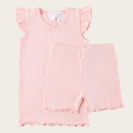 Summer Pyjama Set | Peach Blossom