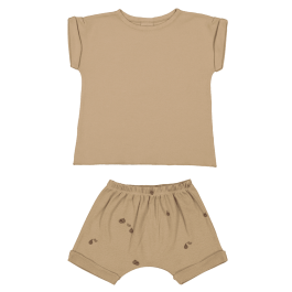 T-Shirt Bama Latte & Short Simon Latte Figs