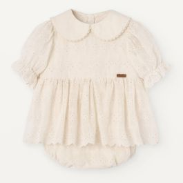 Off-white Romper Suit W/ Collar