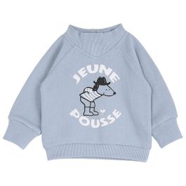 Blue Fleece Sweatshirt