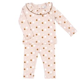 Ruffle Set | Shell Pink Flower