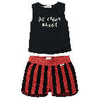 Tank Top Ice Cream Bandit & Sport Short Painted Stripe