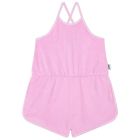 Organic Terry Cloth Playsuit | Pink