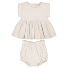 Tiora Top & Pava Shorts | Delicate Rose