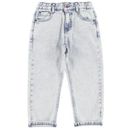 Unisex Denim Trousers | Washed Light Blue Denim