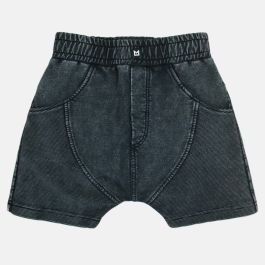 Vintage Black Pannel Shorts