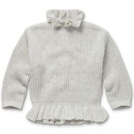 Peplum Sweater Ruffle