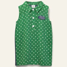 Polka Dress |  Fresh Green Polka Dot