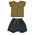 Wish T-Shirt Ocher & Shorts Nico Baltic