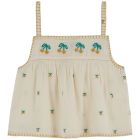 Cross Stitch Strapless Top