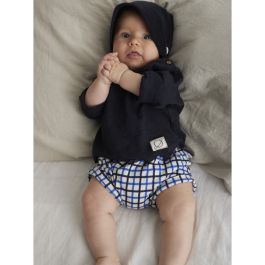 Skyler L/S Top & Mika Check Baby Shorts