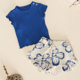 Baby Tshirt & Printed Short Set